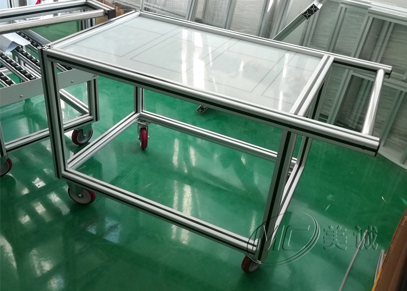 鋁型材小車成品，離不開模型圖的幫助